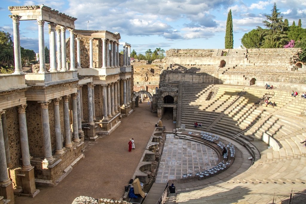 El saqueo romano de oro y plata en Hispania 4 Restos de Arquitectura Romana en Hispania