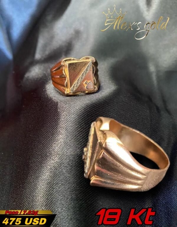 Anillo clásico oro 18k