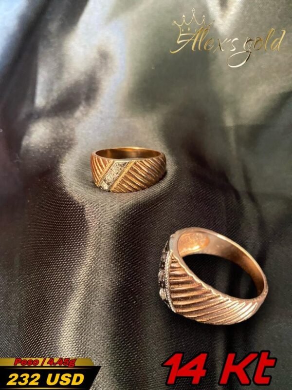 Anillo de oro 14k